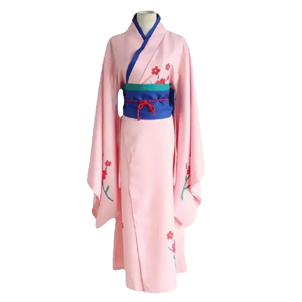 

Unisex Anime Cos Shimura Tae Cosplay Costume Kimono Custom Size