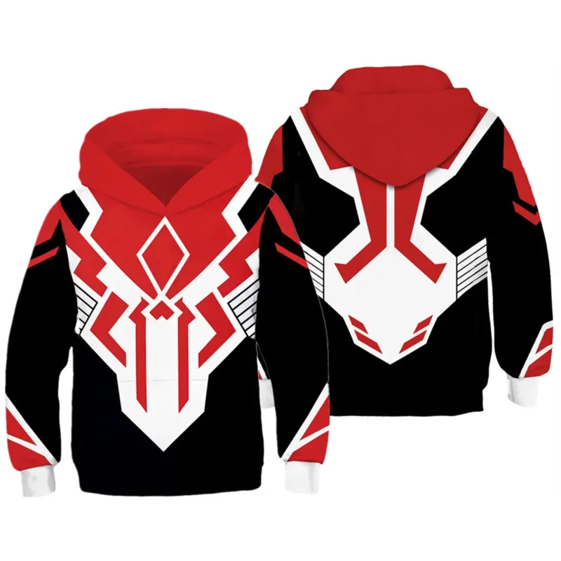 子供パーカーパワーサムライ戦隊シンケンジャーレンジャー衣装スーパーヒーローコスプレハロウィン誕生日パーティーパーカー子供サイズ