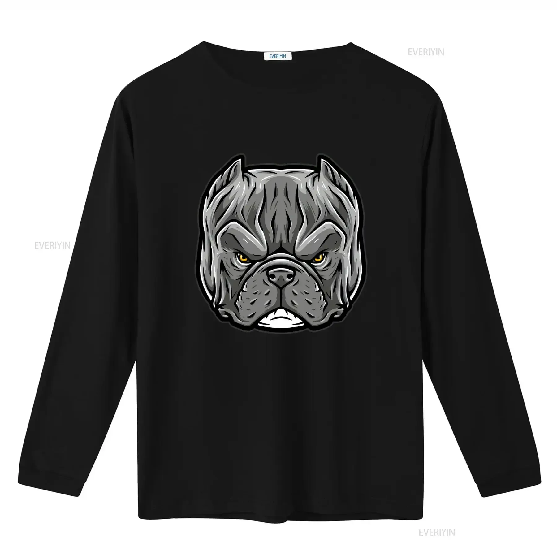 American Exotic Bully Pit Bull Print T Shirt for Fashion Streetwear vintage Washed graphic Casual Stylish Comfortable