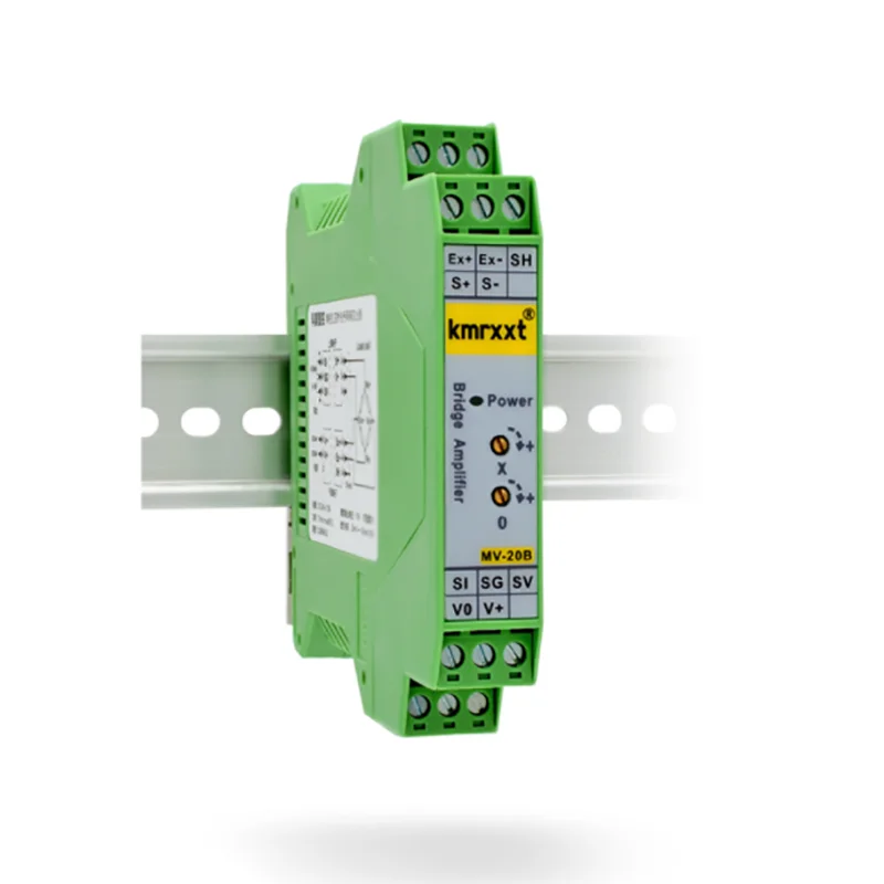 MV signal amplifier 0-20mA ±10V MV-20C Precision weighing transmitter strain bridge force measurement pressure tension millivolt