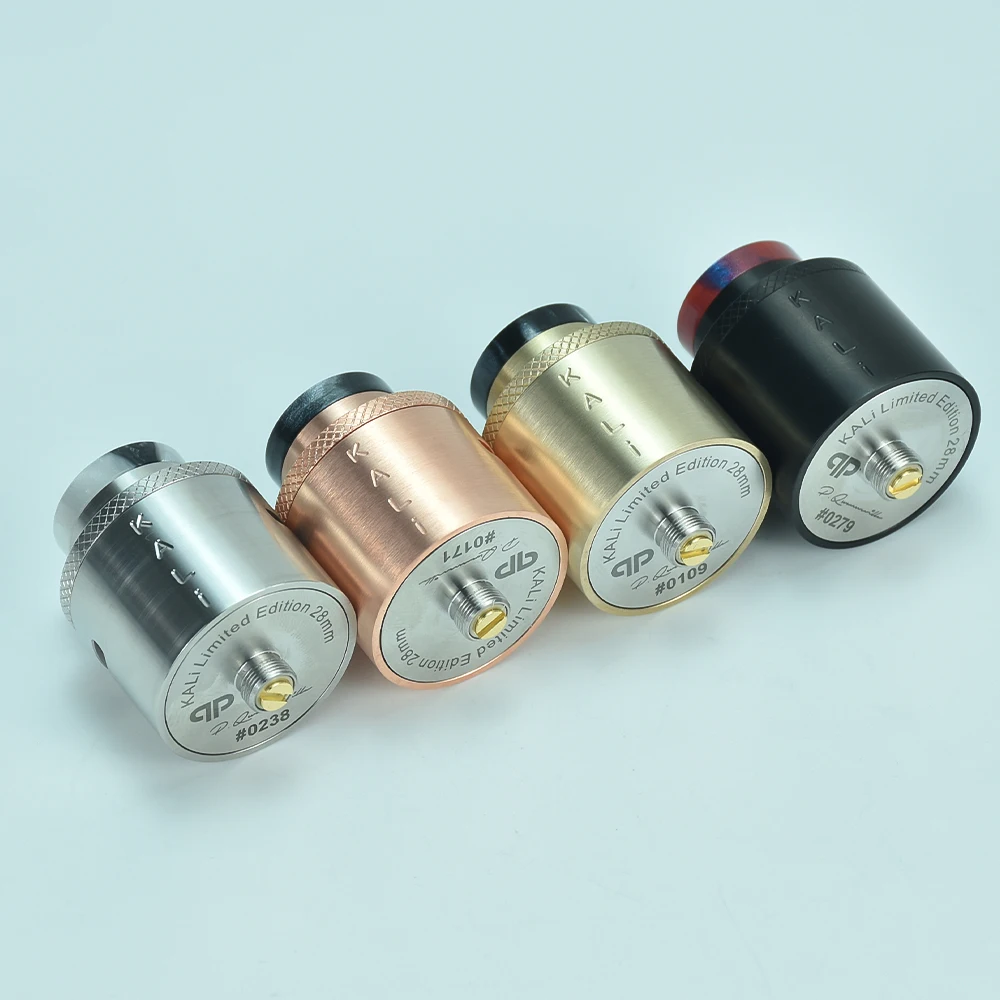 KaLi V2 28Mm Rda Phiên Bản Giới Hạn QP Thiết Kế Ống Giác Hơi Xe Tăng 316ss BF PIN Vape Atomizer Xe Tăng RDA