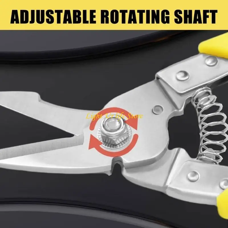 63ha การบินที่แม่นยำดีบุก Snips อเนกประสงค์สแตนเลสสตีลตัดตามหลักสรีรศาสตร์กรรไกรสำหรับโครงการอุตสาหกรรมและ DIY