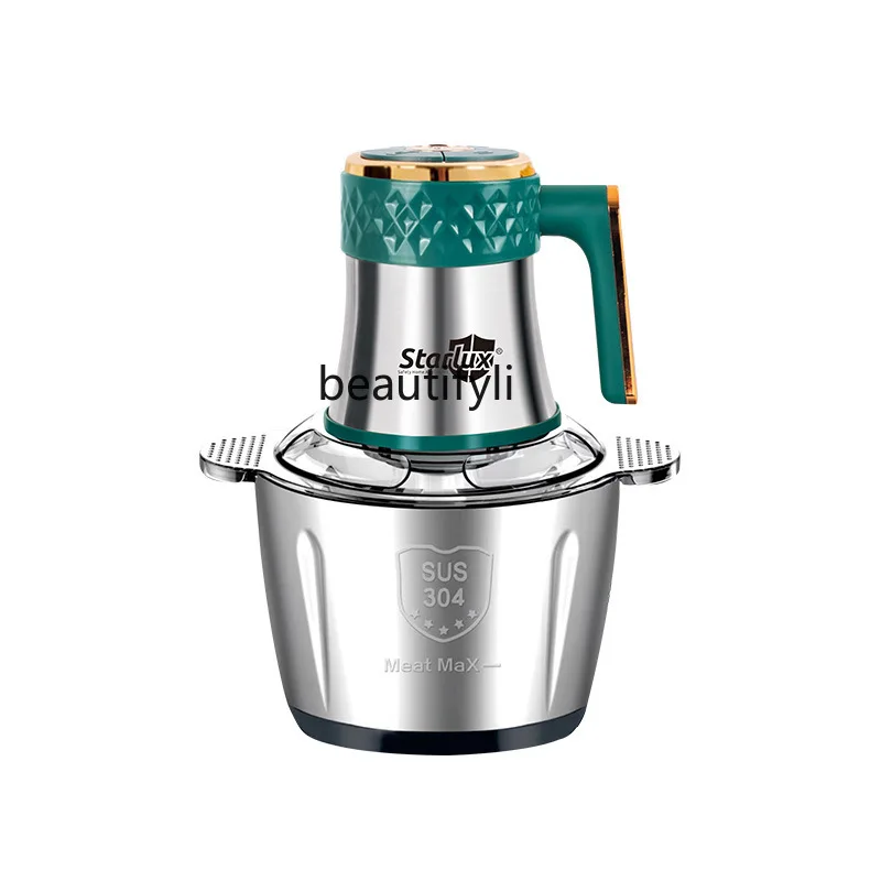 

Household stainless steel meat grinder multifunctional electric complementary food cooking machine