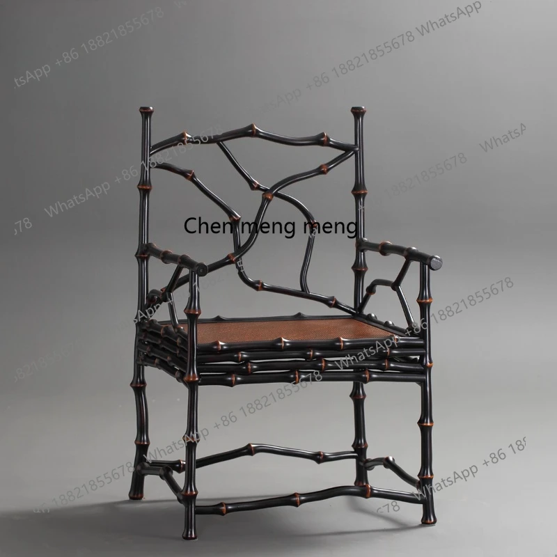 Bending with the shape and making armchairs Taishi chairs tea room armchairs Ming classical furniture