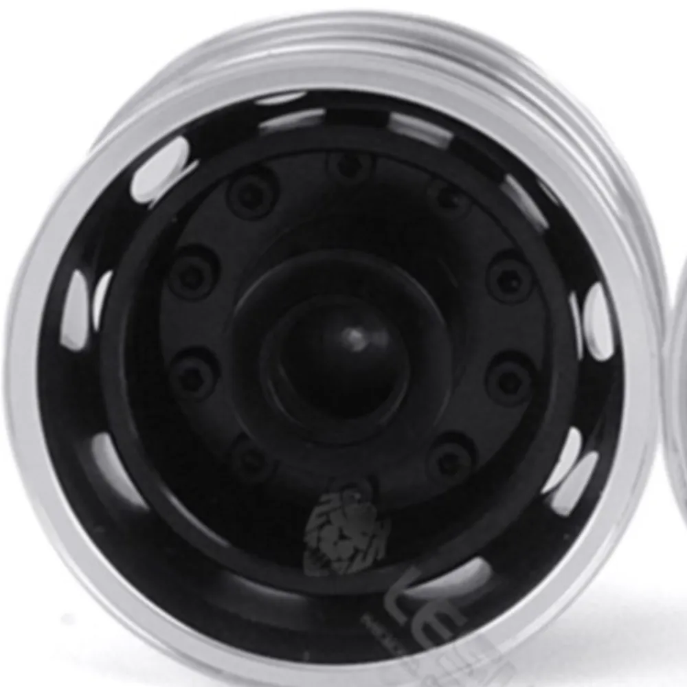 

LESU 1 пара металлических передних колесных ступиц, деталь для самостоятельной модернизации, для радиоуправляемых моделей грузовиков Tamiya 1/14, строительной техники, аксессуар