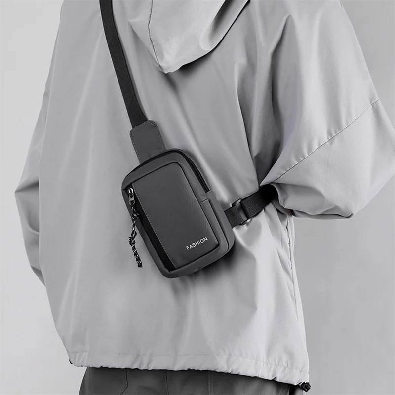 

Men's Sports Shoulder Bag Male Trend Of Hundred Shoulder Crossbody Bag Casual Travel Mobile Phone Storage Handbag