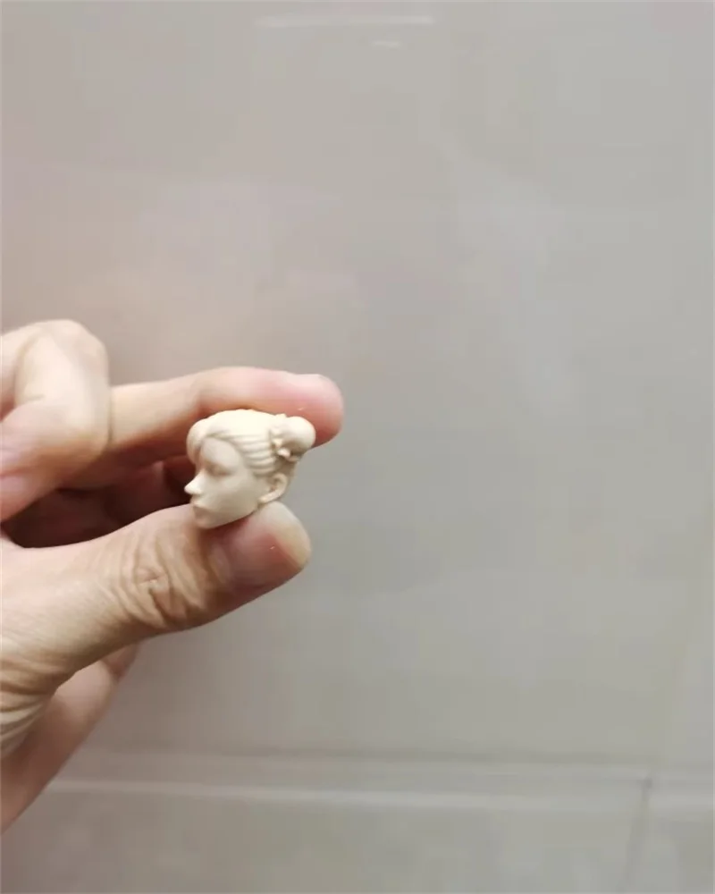 1/12 Soldato Femminile Accessori Chunli Testa Intagliare Scultura Modello Giocattolo Misura 6 ''Action Figure Corpo della Bambola In Magazzino