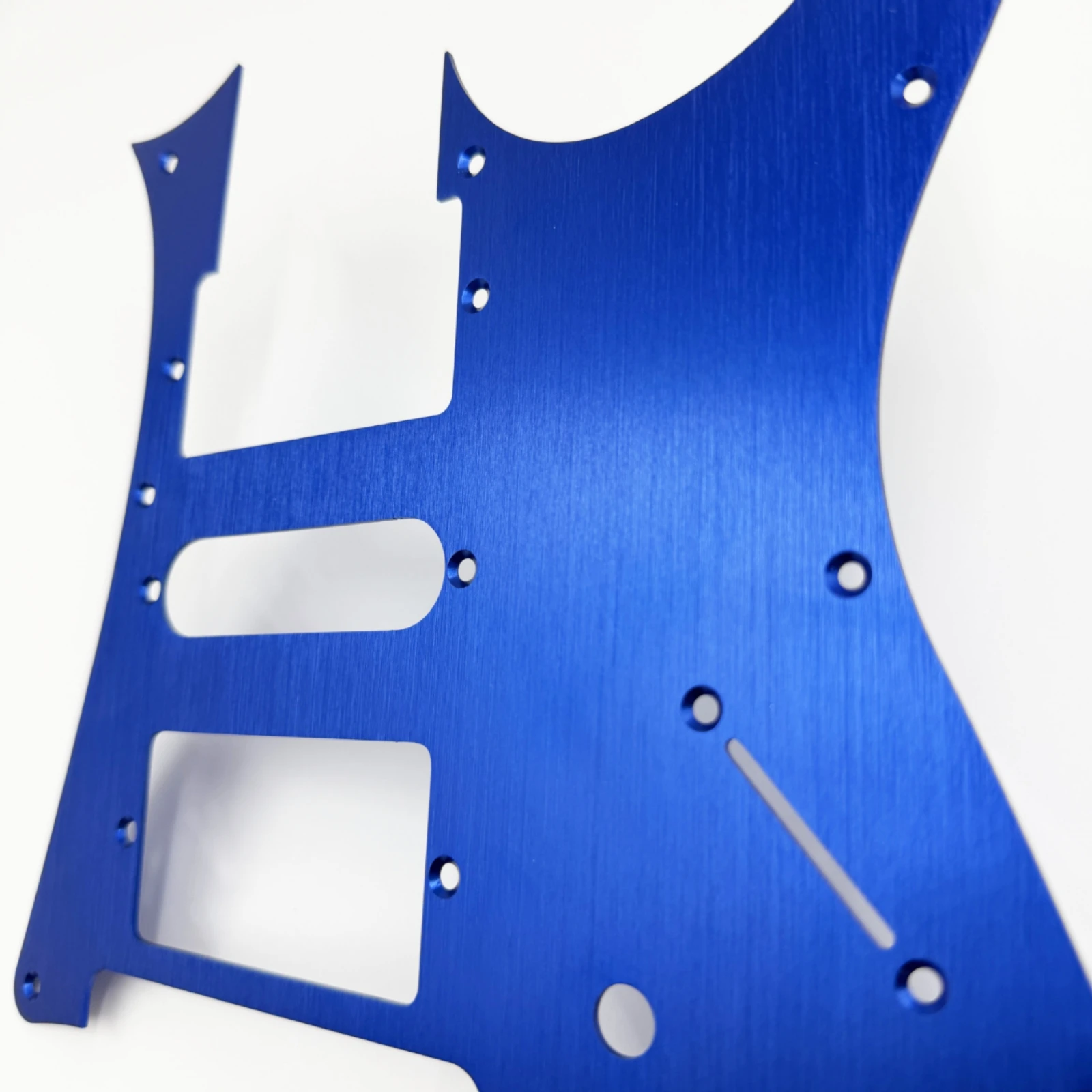 Electric Guitar Pickguard Aluminum Alloy Metal Guitar Pickguard Musical Instrument Part Oxidized Finish Baked Painted view 6