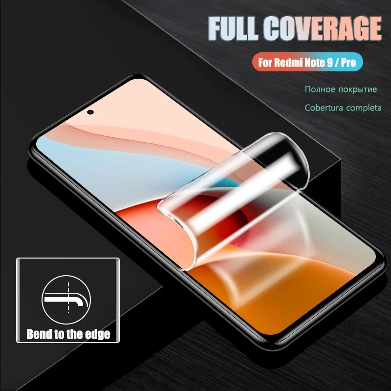 3PCS Hydrogel Film For Xiaomi Mi 9T Pro Mi 9 SE Mi 9 Lite Mi10T Redmi K20 Pro Screen Protector For Redmi K20 Pro Film