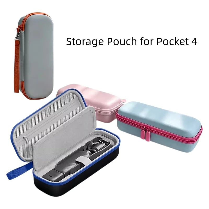 

PU Storage Pouch for DJI Pocket 4 Carrying Case Protective and Shock-absorbing Camera Accessories
