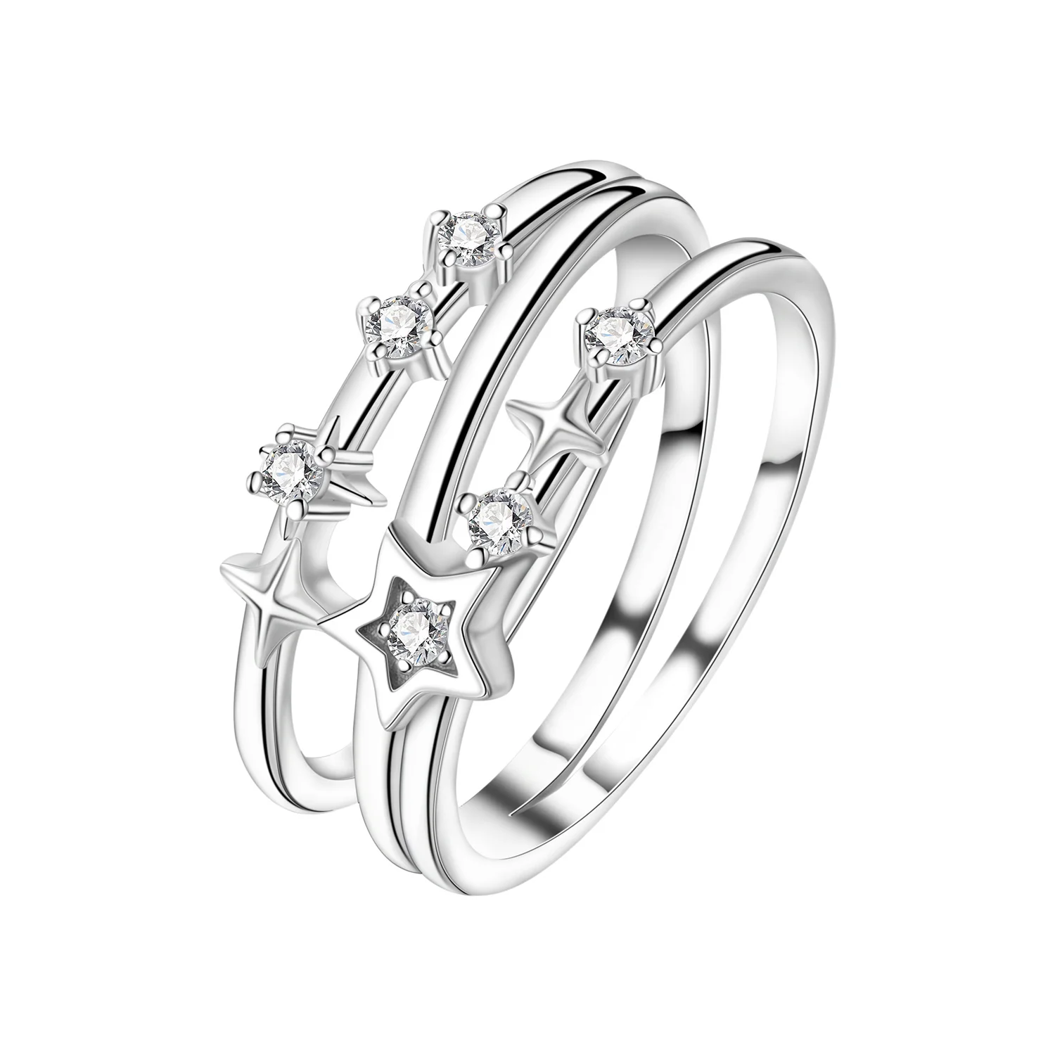 Women's Vintage Pattern Closed Ring in S925 Sterling Silver