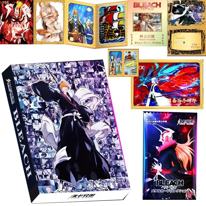 2023 New Bleach Cards Booster Box Thousand-year Blood War Tcg Booster Box Anime Rare Card Japanese Anime Cartas