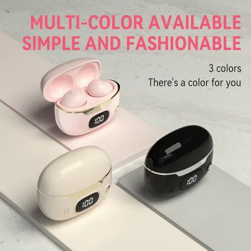 Mini Sleep wireless Bluetooth Earphones Invisible Small Earbuds in ear technology noise reduction Esports low latency Headphones