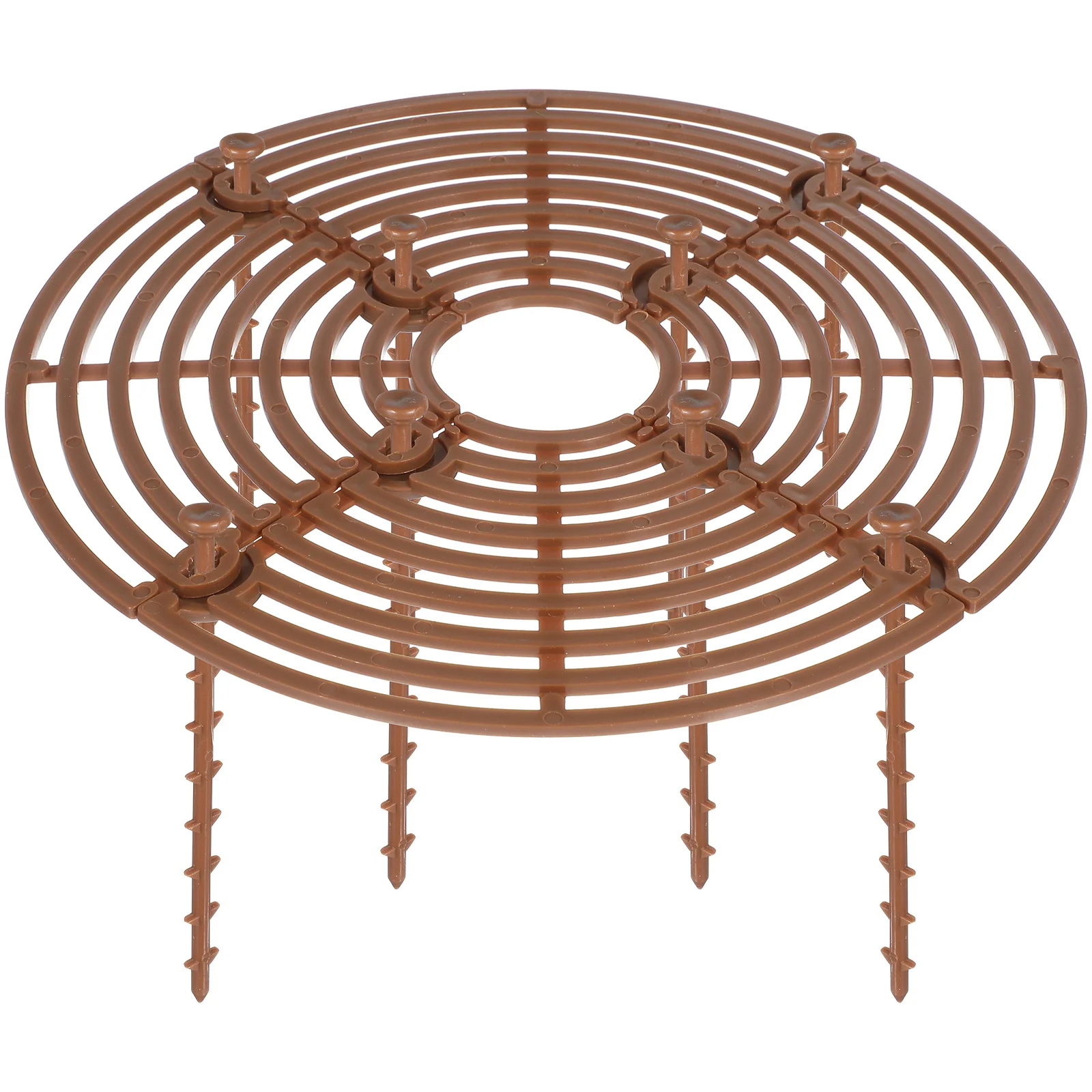 

2Pcs Plastic Flower Pot Cover Plant Pot Soil Protector Garden Flowerpot Accessory Cats Digging Stopper Flower Protector