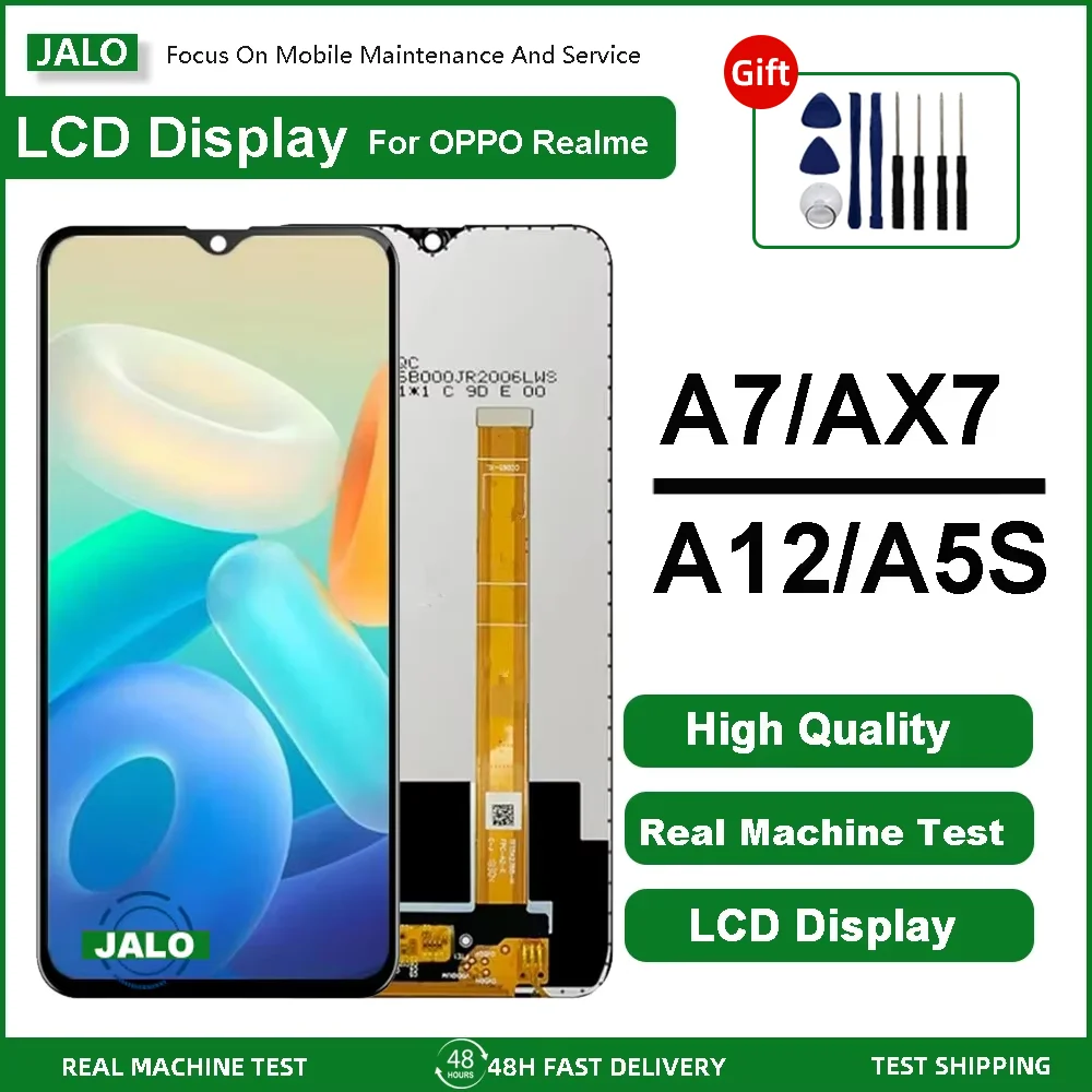 

JALO screen assembly is suitable for OPPO A7 AX7 A5S A12 Realme3 internal and external integrated display