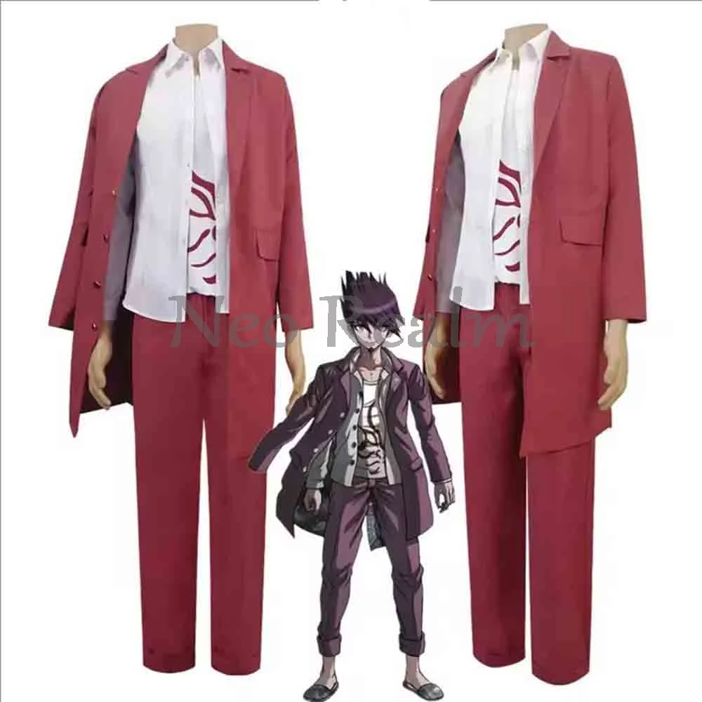 Kaito Momota Cosplay-Kostüm, Game V3 japanisches Anime-Outfit, Halloween-Cosplay für Männer und Frauen