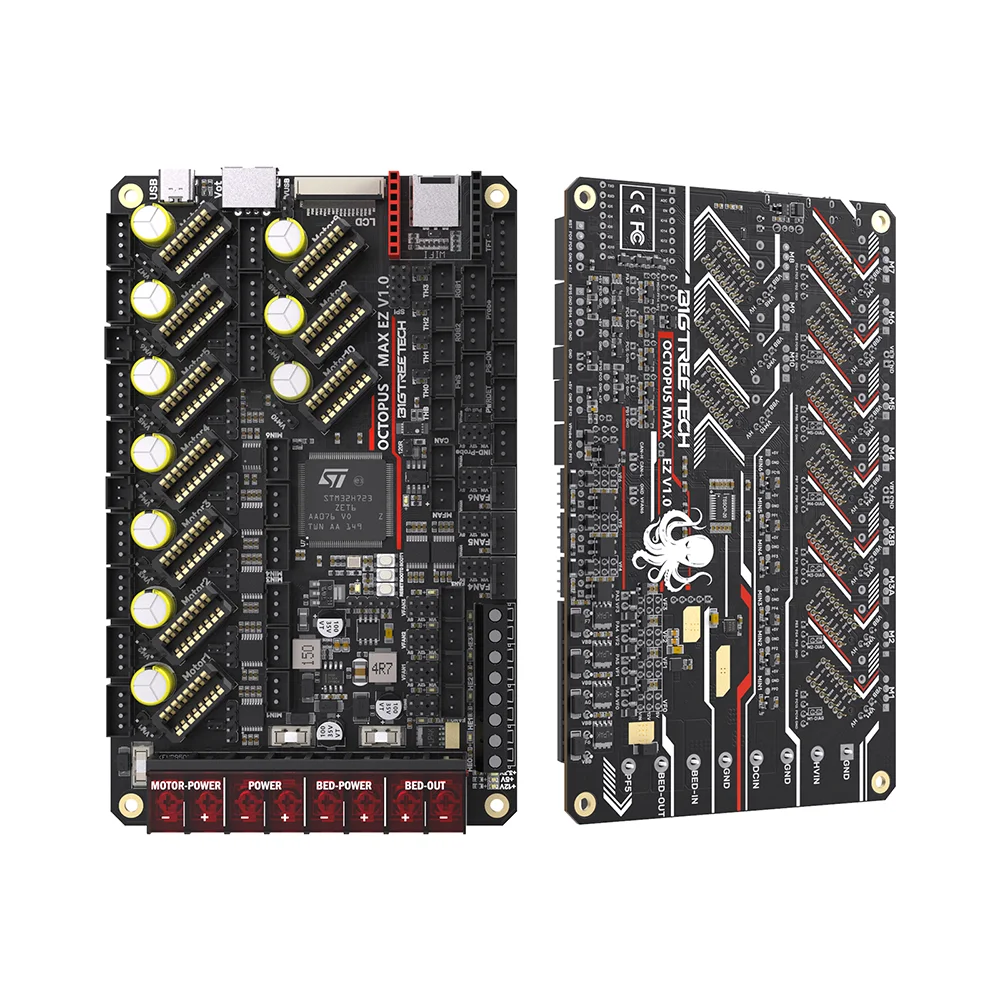 Imagem -02 - Bigtreetech-placa-mãe Octopus Max ez Atualização da Tela Pro Control Board para Cr10 Voron 32bit Mini12864 V2.0