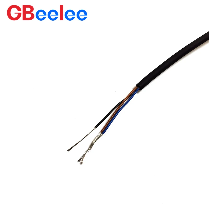 50PCS IP67 DC Dua Tiga Kabel NO+NC Sensor Magnetik Aksesoris Silinder Pneumatik Aktuator Pneumatik Sensor Saklar Magnetik