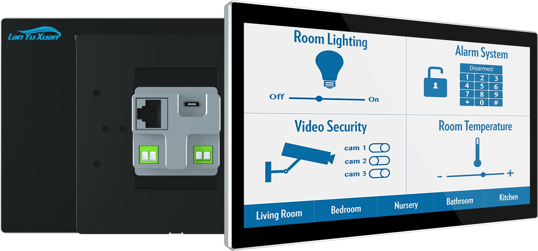 YC-SM08M Upgraded Intercom Tou - đánh giá và giá Upgrade Smart Home