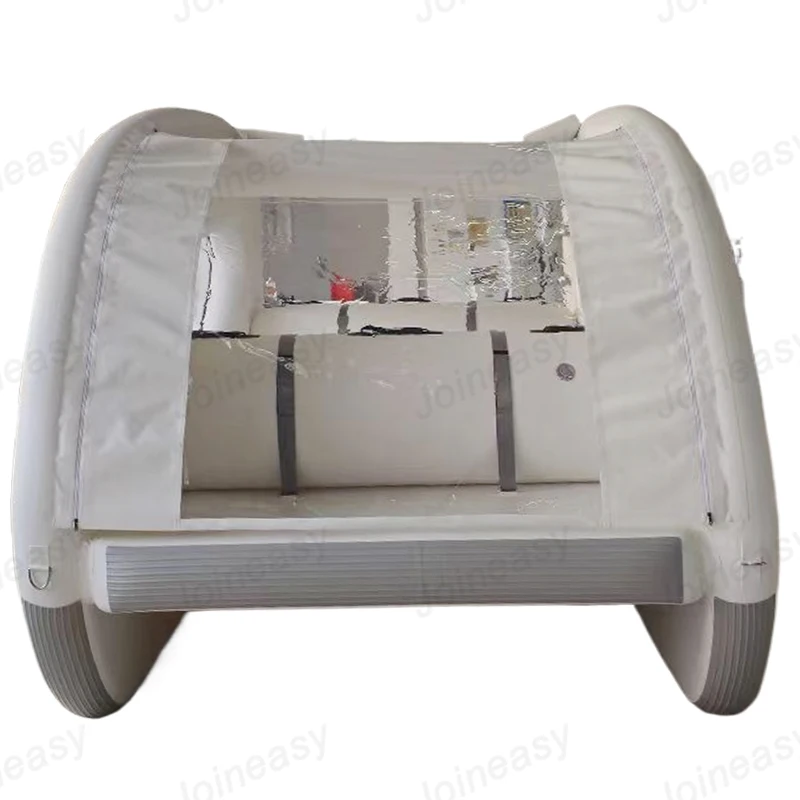 Inflatable house boat family-friendly convenience and comfort inflatable boat house with motor