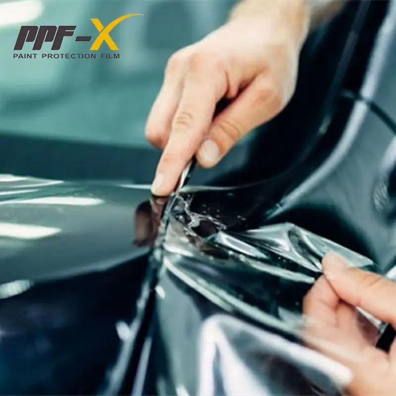 ฟิล์ม TPU คุณภาพสูง 7.5mil ปี 2025 ฟิล์ม PPF ป้องกันสีรถยนต์ ป้องกันการเหลือง ฟิล์ม PPF ซ่อมแซมตัวเองได้ สำหรับรถยนต์