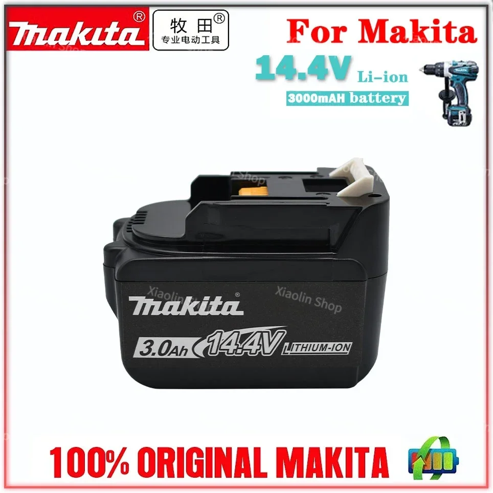 

Makita BL1430 BL1415 BL1440 196875-4 194558-0 195444-8 3.0AH 4.0Ah 5.0AH 6.0Ah 14.4V rechargeable battery for LED indicator