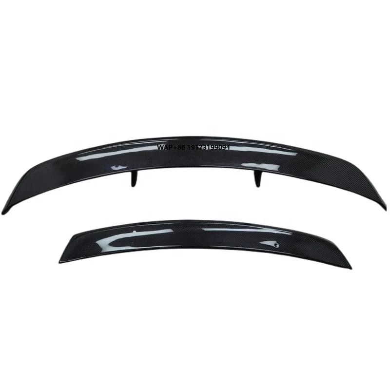 M Style Carbon Fiber Rear Spoiler Wing For Continental Gt Coupe V8 2012 - 2014