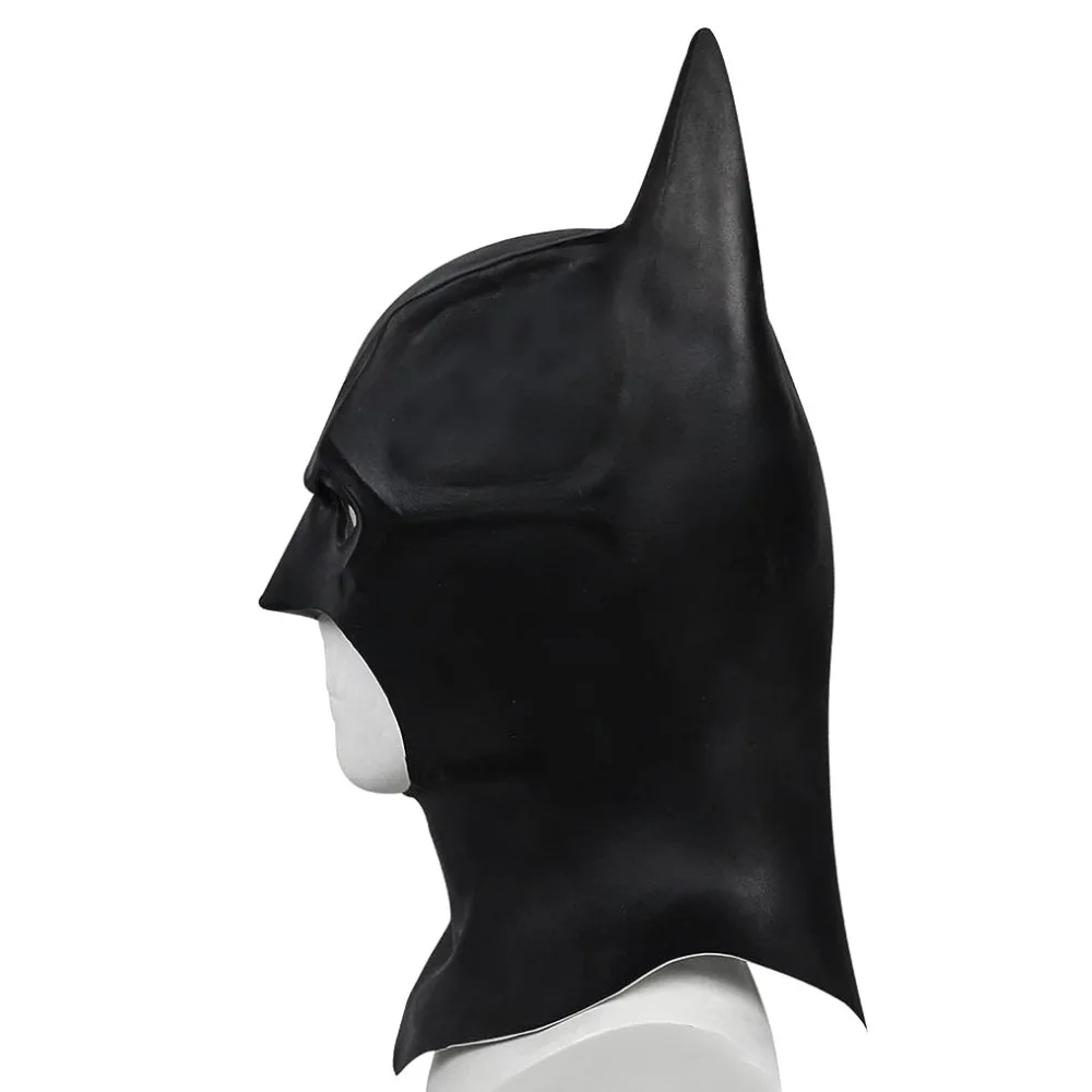 Bat Mask Headgear Latex Material Adult Halloween Cosplay Props Bruce Wayne Full Head Mask Masquerade Camouflage Party Costume 2