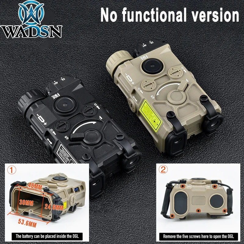 Tactical No Functional Version Nylon Plastic OGL Laser Model NO White Light Function Battery Dummy Weapon Hunting Accessories