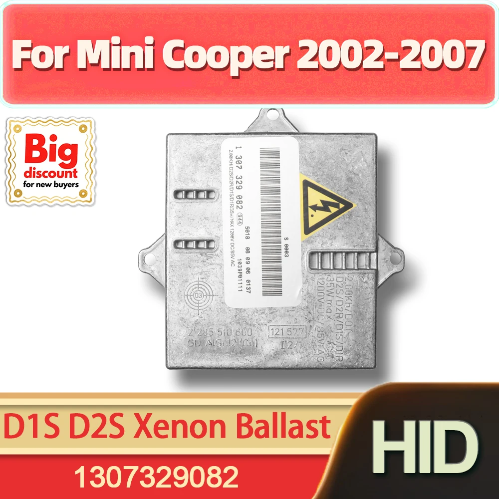 

TEENRAM 1 шт. 35 Вт HID ксеноновые фары модуль блока управления балластом OEM 1307329082 D1S D1R D2S D2R для Mini Cooper 2002 2003-2007