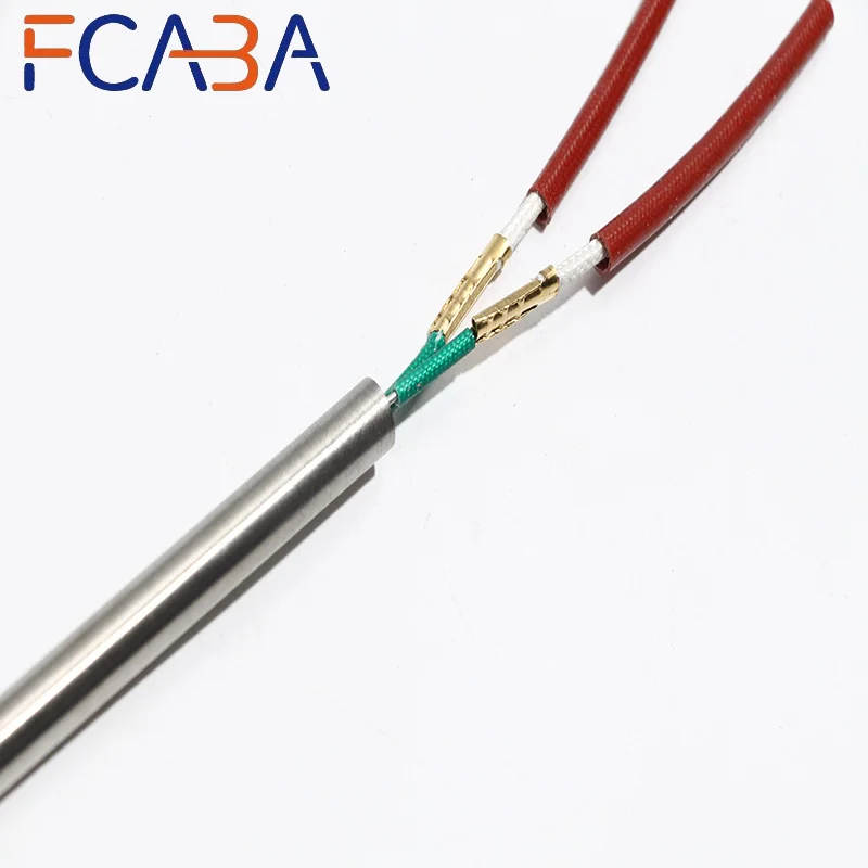 FCABA Heating Rod Tubular Cartridge Heater 304SUS 2PCS 12.5mm 320~500mm Heating Element 110V/220V/380V Plastic Molding Heater