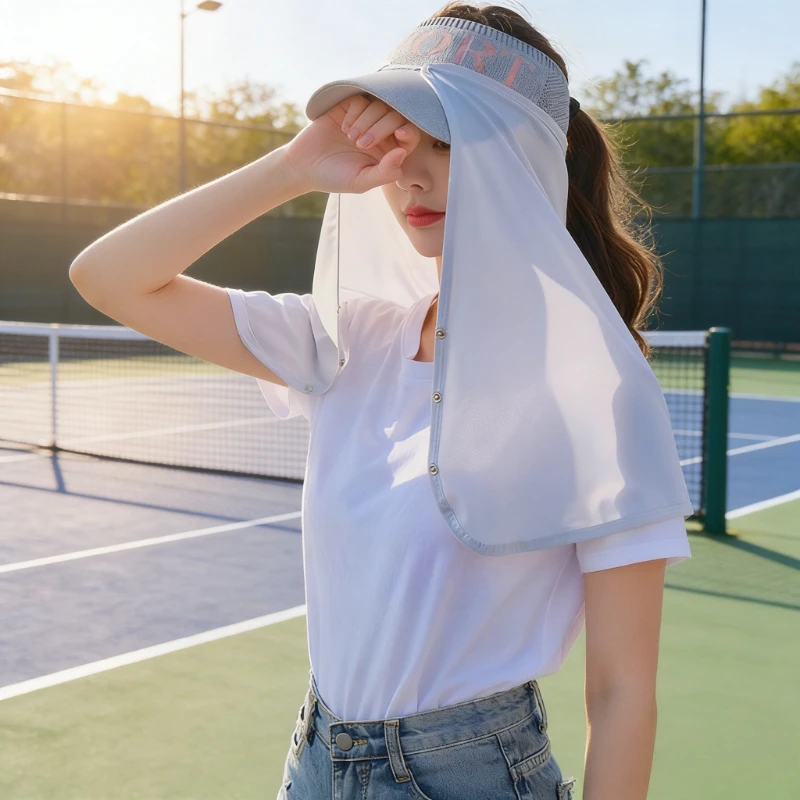 

New 1PC Summer Outdoor Sunshade Hat Curtain With UV Protection For Outdoor Cycling Hiking Fishing Camping Sunshade Curtain