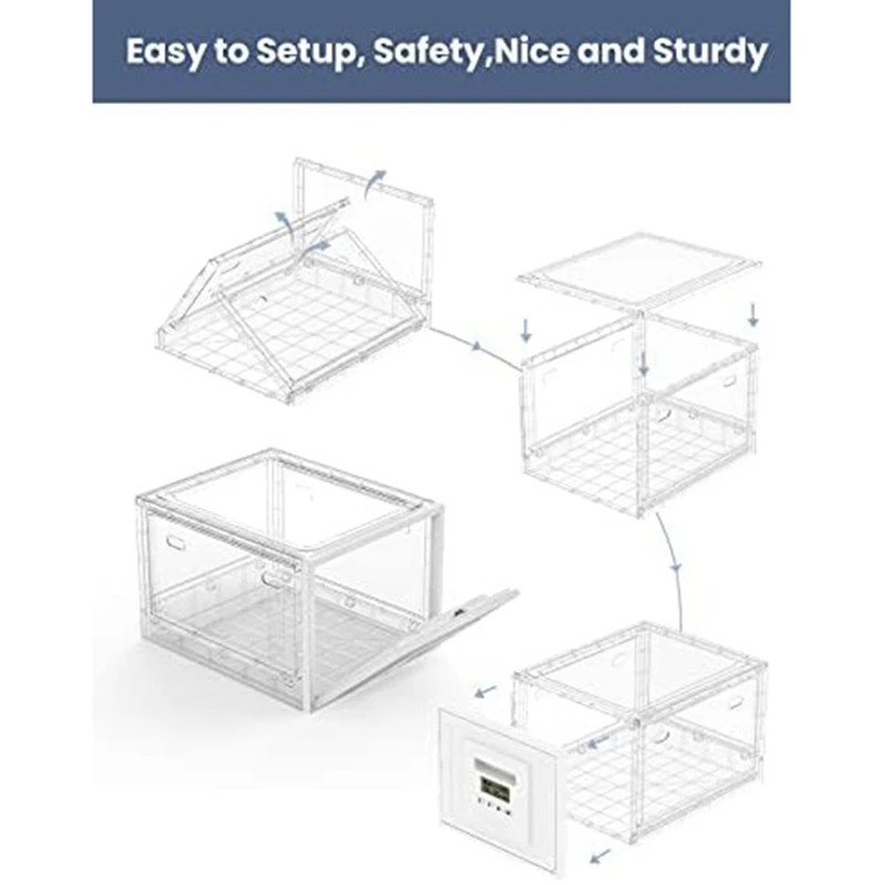 Digitale Timer Lock Box Mobiele Telefoon Lock Box Met Timer Timer Lock Box 1 Stuks Ontdoen Van Mobiele Telefoon, Timer Pil Box