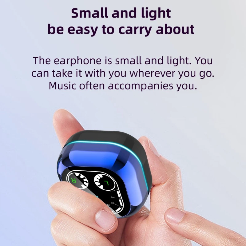 S6 SE TWS Wireless Bluetooth Earphones Bluetooth 5.1 Touch Control Stereo Earbuds Cool Breathing Light Noise Cancelling Earphone