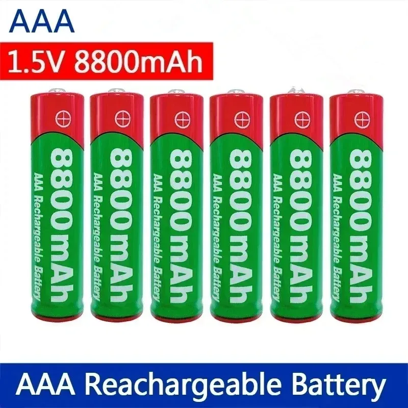 

Fast charging 1.5V rechargeable AAA battery 8800mAh AAA1.5V alkaline battery rechargeable battery suitable for LED light toy MP3