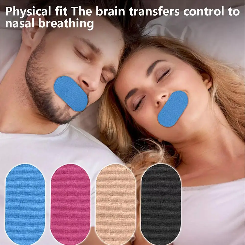 

Anti Snoring Sticker Promote Better Sleep Improve Mouth Breathing Reduce Snore Nighttime Sleep Mouth Correction Tape For Ad F4T0