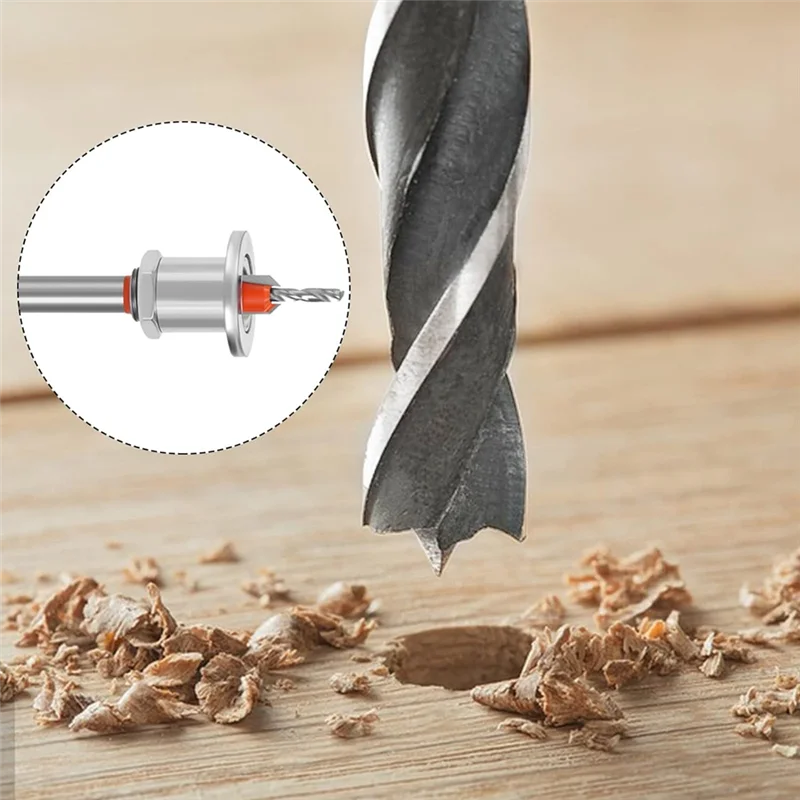 

AC88-5 PCS Countersink Drill Bit Set, Countersink Drill Bit Set, Countersink Bits For Wood, Adjustable Depth Drill Bit