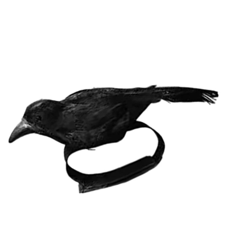 Halloween Crow Headbands Festival Atmospheres Headdress Durability Headpiece for Costume Parties