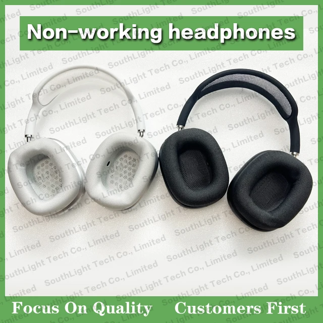 سماعات أذن عالية الجودة من سبائك الألومنيوم ANC تعمل بتقنية البلوتوث غير مناسبة لنموذج سماعات الرأس غير العمل من الألومنيوم Airpods Max #4