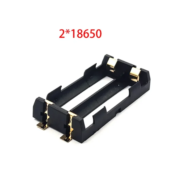 18650 Battery Pack Single Double Triple Quad 1/2/3/4-position Gold-plated Chip Battery Holder SMD
