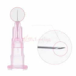 20pcs 30G13MM 32G 34G 4MM Sharp Tip Needle Meso Disposable Painless Small Needle Irrigator Beauty Needle Eyelid Tattoo Needles