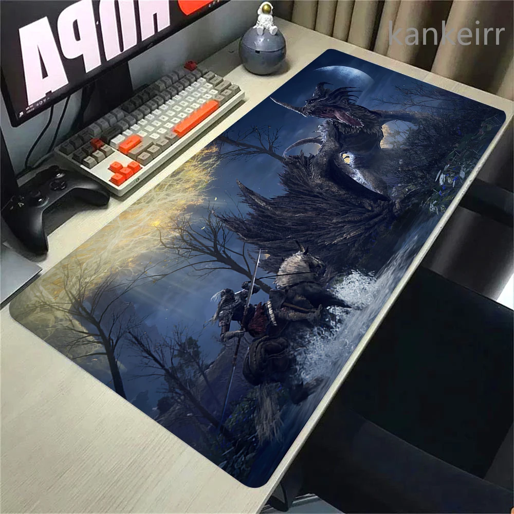EldenS R-RingS لوحة الماوس XXL Deskmat الحصير ألعاب الكمبيوتر ملحقات الألعاب حصيرة مطاطية خزانة لوحة المفاتيح Mause أجهزة الكمبيوتر المحمولة