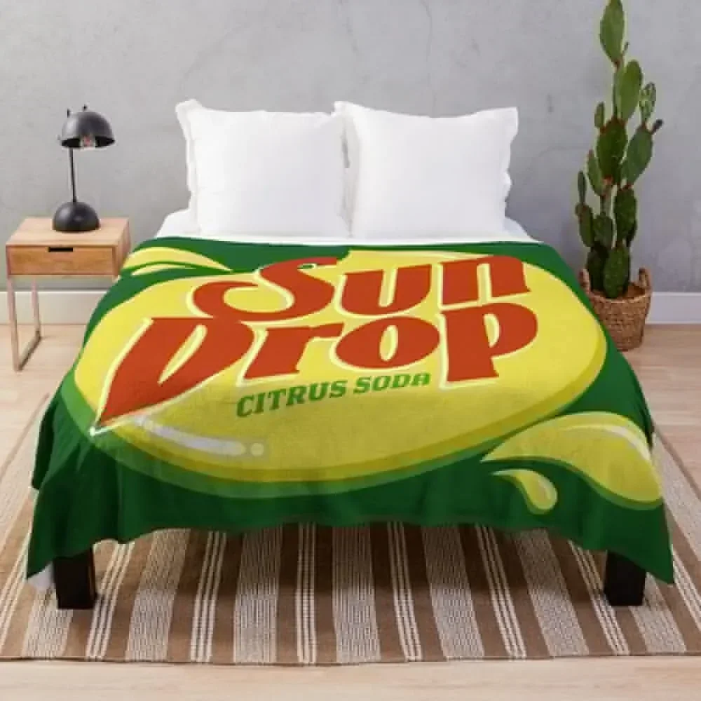 Luv Sun Drop Throw Blanket Shaggy Soft halloween Blankets