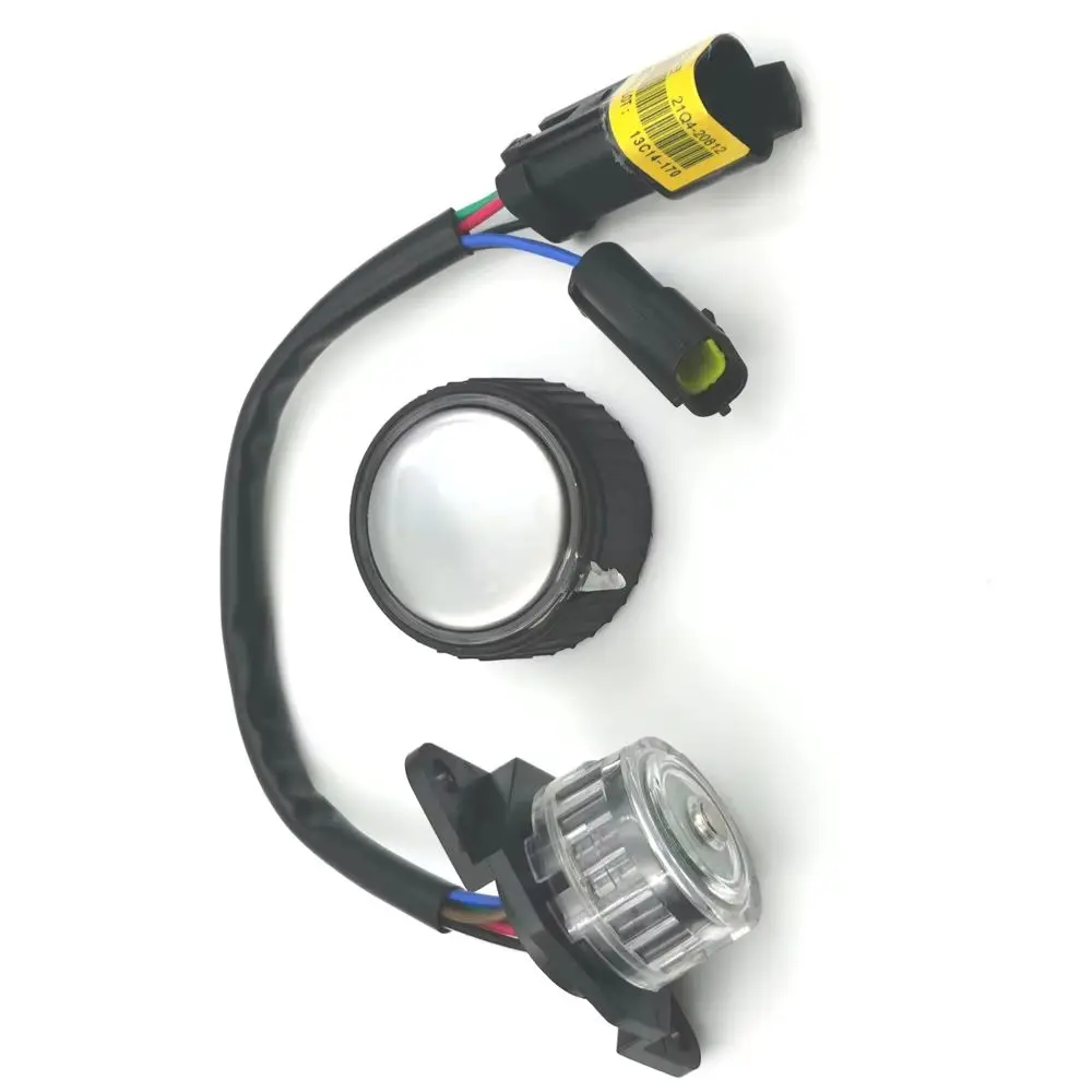 

21Q4-20812 13A31-032 Ручка управления дроссельной заслонкой экскаватора, 5 кнопок, подходит для Hyundai R220-9SH R200-9 R210-9