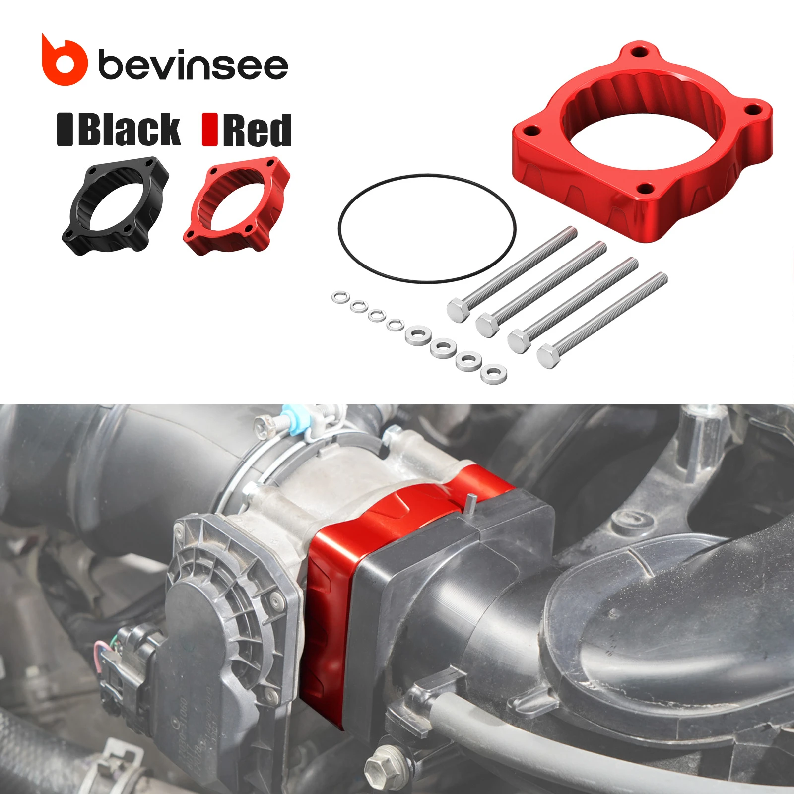 

Комплект прокладок корпуса дроссельной заслонки BEVINSEE для Toyota 4Runner/Tundra/FJ Cruiser, замена на 22030-31060