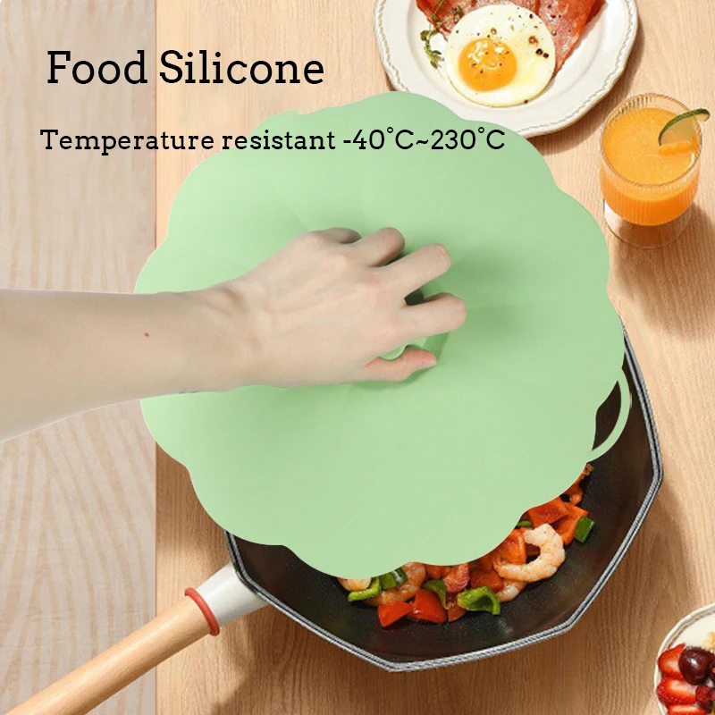 5pcs Silicone Microwave Bowl Cover Food Wrap Bowl Pot Lid Food Fresh Cover Pan Lid Stopper Bowl Covers Cooking Kitchen Tool