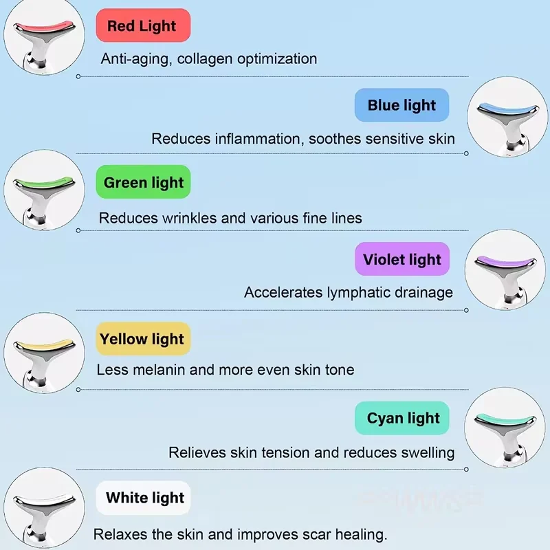 Xiaomi-Dispositivo de Beleza Facial, Pescoço, Anti Rugas, Levantamento, Apertamento, Massageador, Ferramenta de Pele Facial