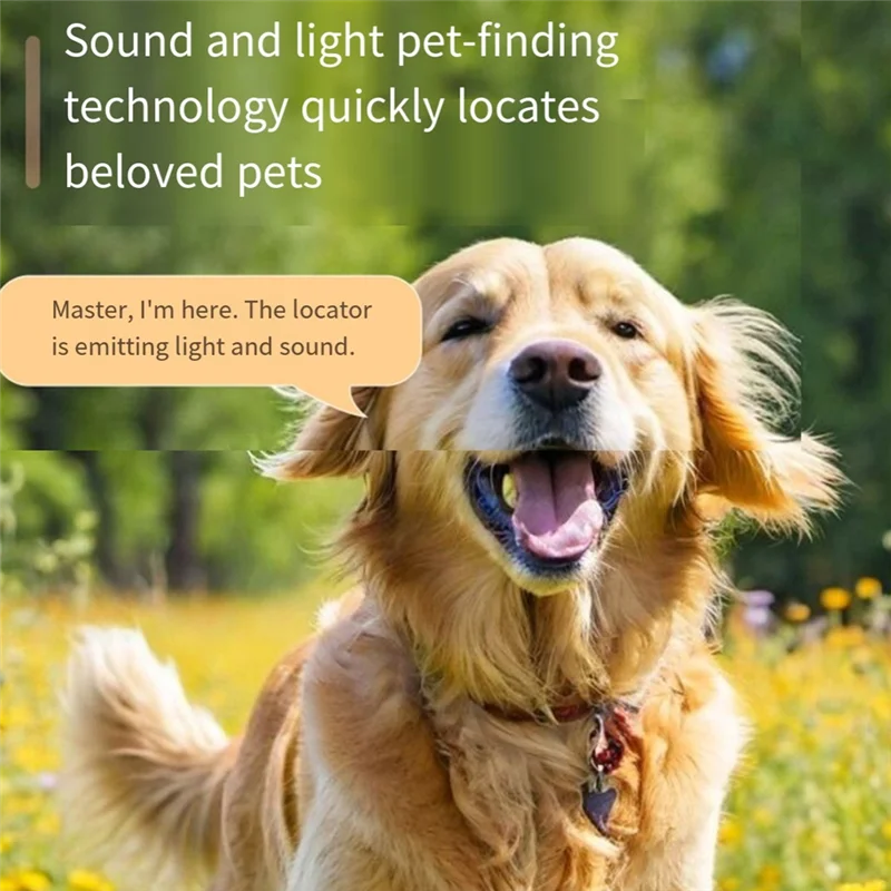 

ABLN-4G Dog Tracking Collar Locator IP67 Waterproof With Google Map Real Time Tracking For Pets GPS Locator