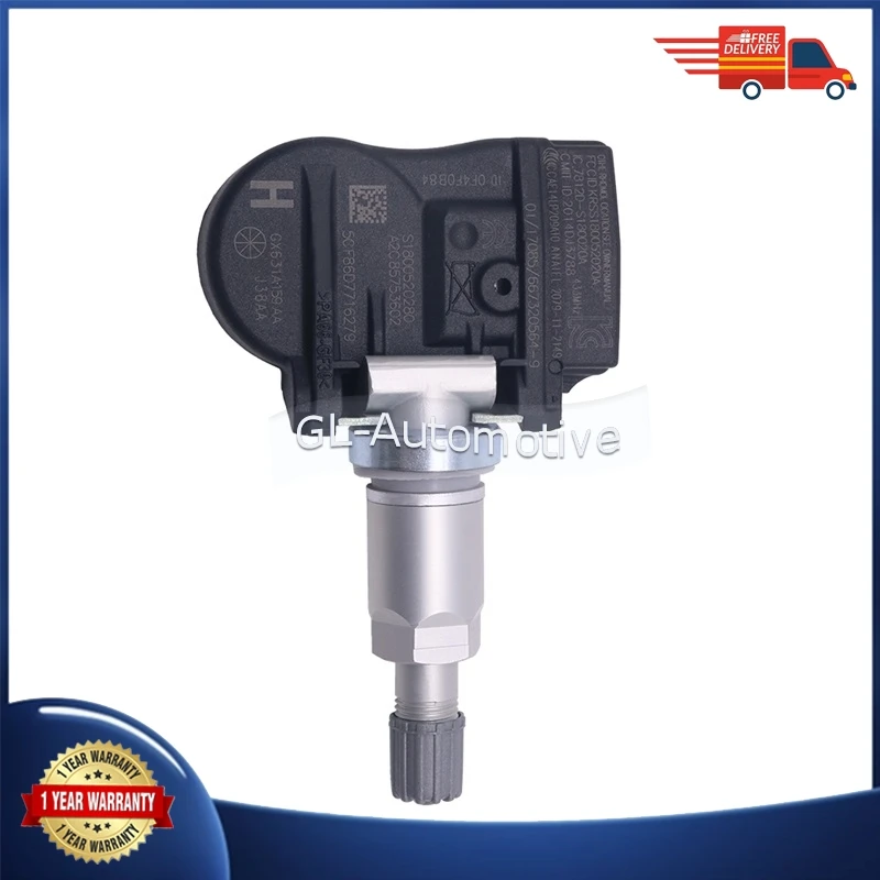 1/4PCS 433MHZ TPMS Tire Pressure Sensor For Jaguar F-Pace F-Type Coupe XE XF Land Rover Defender Discovery Range Rover Sport