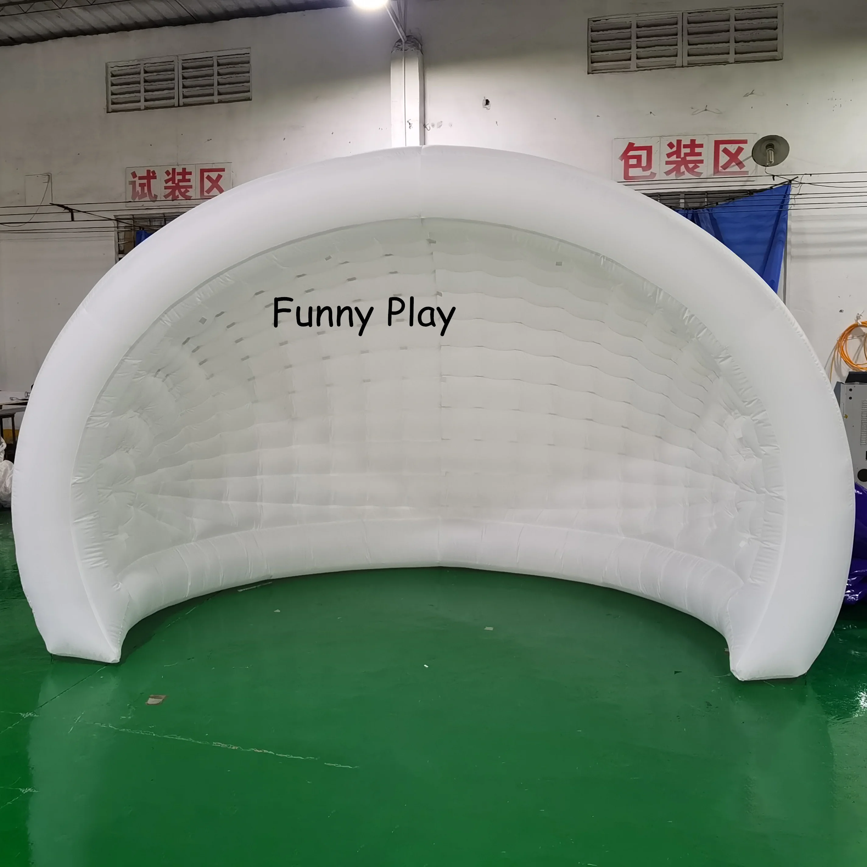 outdoor dome inflatable bar tent,oxford Half Inflatable Dome Tents,Structure Inflatable Luna for Event, Party, Promotion